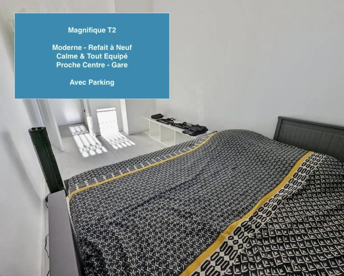 Apartman Magnifique T2 Refait A Neuf - Calme & Tout Equipe Avec Parking Grenoble