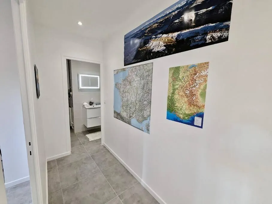 Apartman Magnifique T2 Refait A Neuf - Calme & Tout Equipe Avec Parking Grenoble